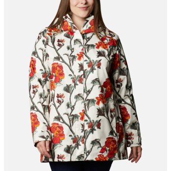 Columbia Ženske Jakne - Splash A Little II Plus Size Smeđe | WDFI-65389